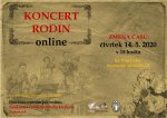 Koncert rodin on-line